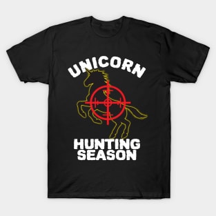 Unicorn Hunting Season T-Shirt